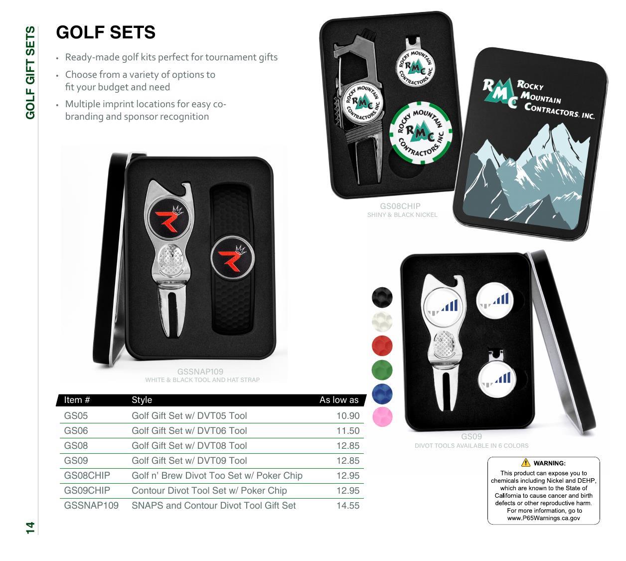 2026 Golf Catalog Unbranded