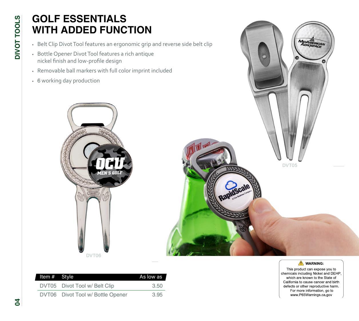 2026 Golf Catalog Unbranded