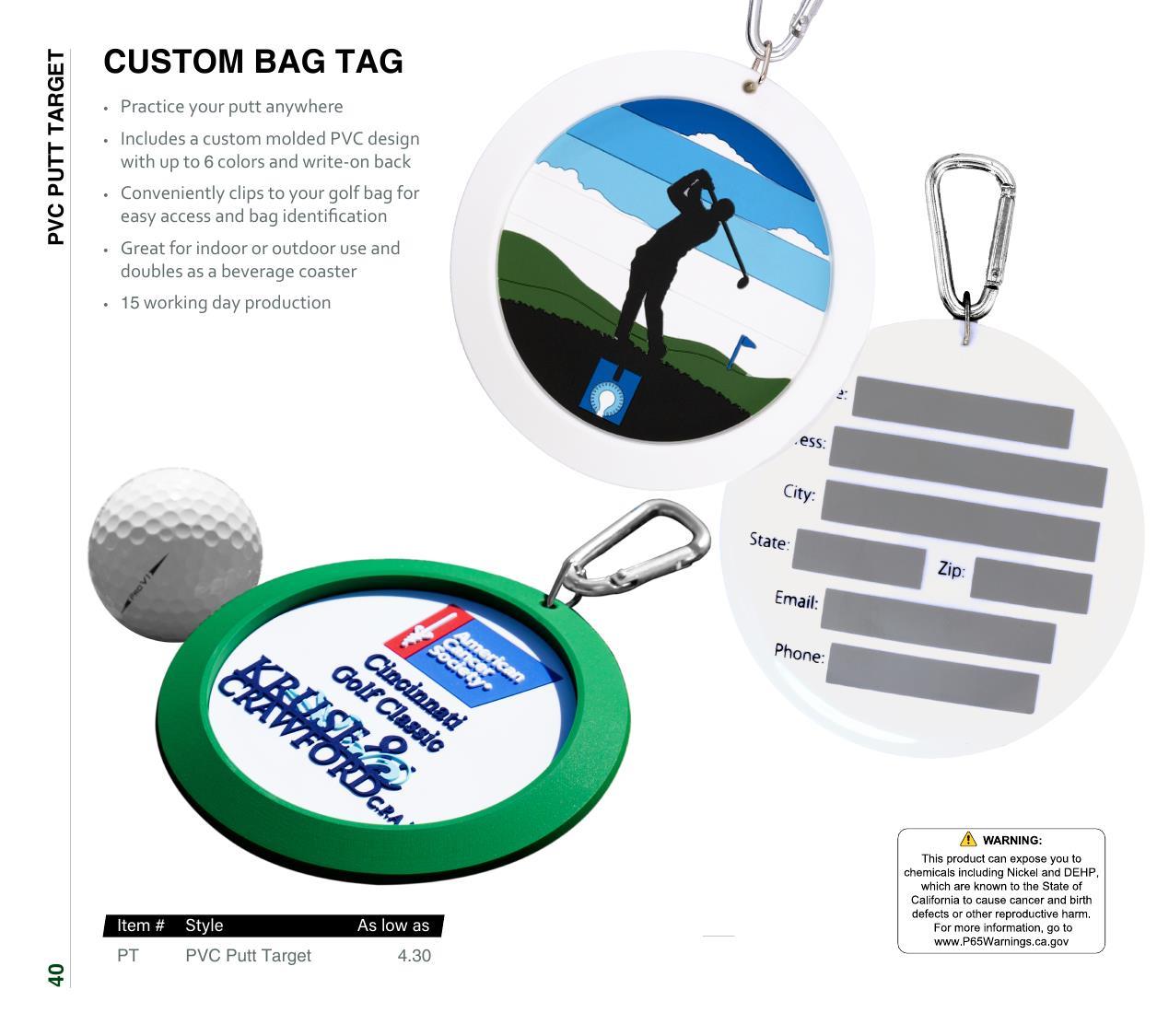 2026 Golf Catalog Unbranded