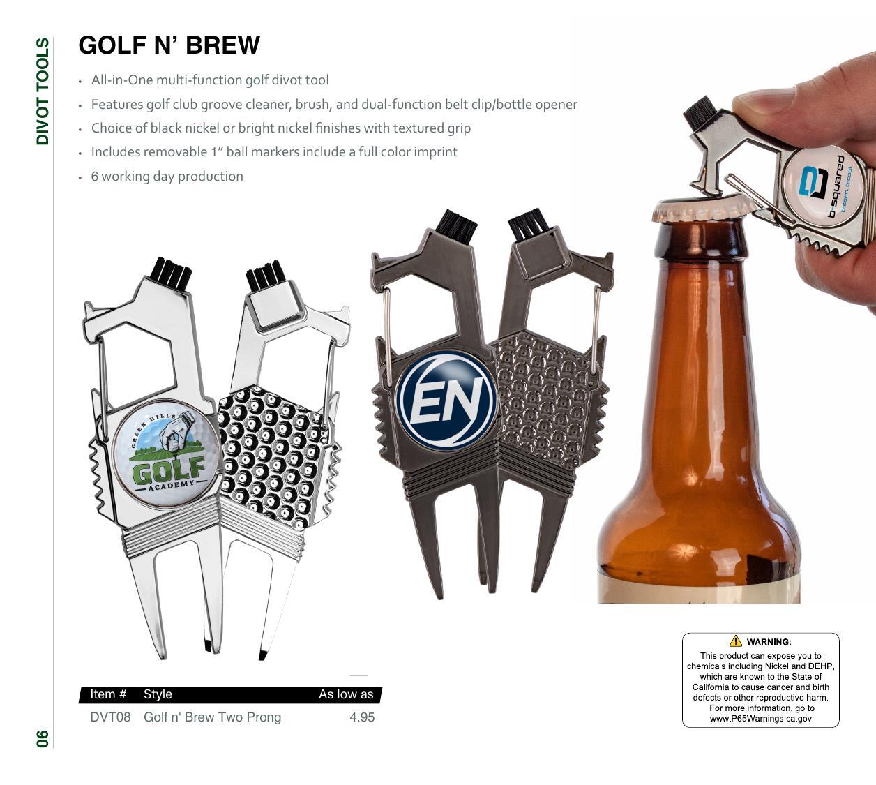 2026 Golf Catalog Unbranded