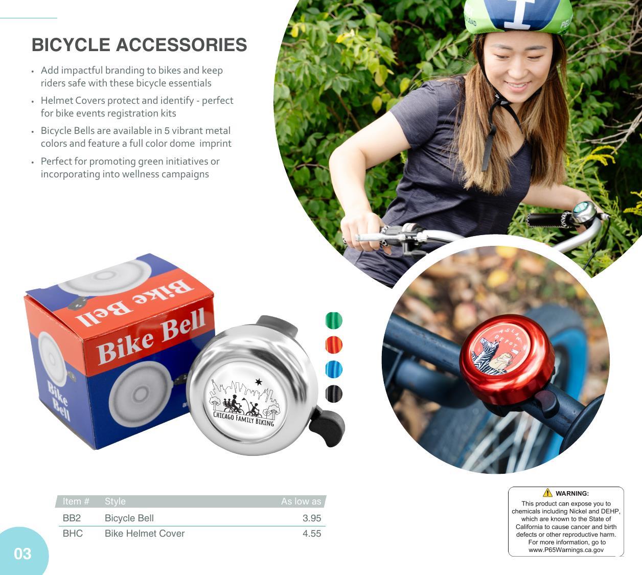 Curated for summer branding with bike accessories, tools, golf essentials, and more.