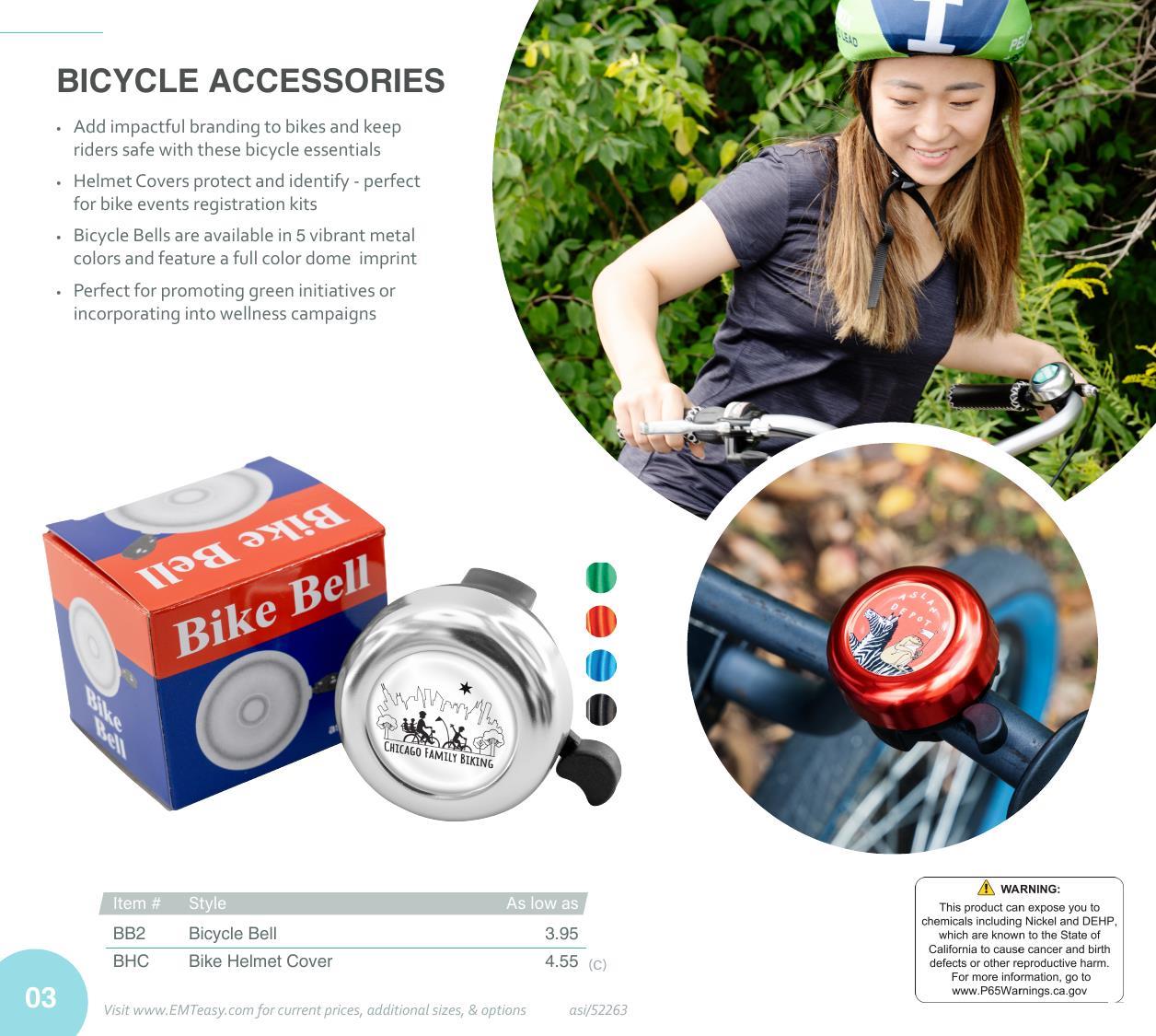 Curated for summer branding with bike accessories, tools, golf essentials, and more.