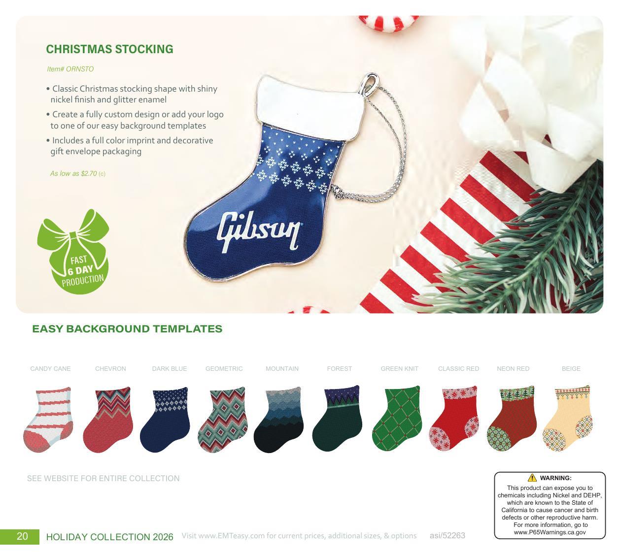 Curated for Holiday with custom ornaments, speed ornaments, and more.