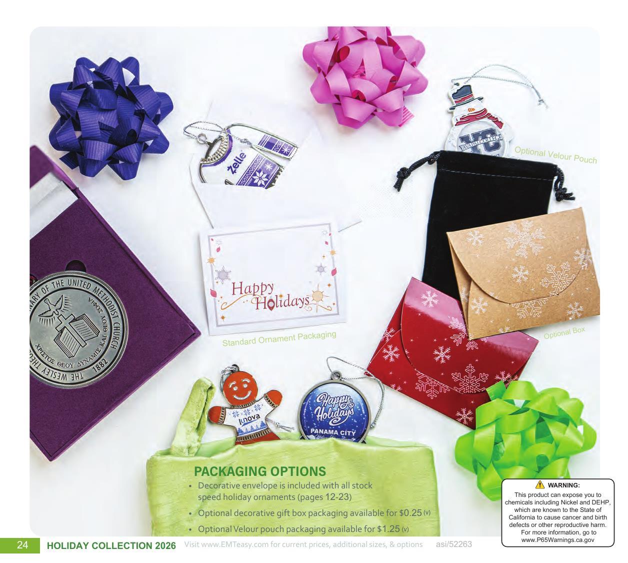 Curated for Holiday with custom ornaments, speed ornaments, and more.