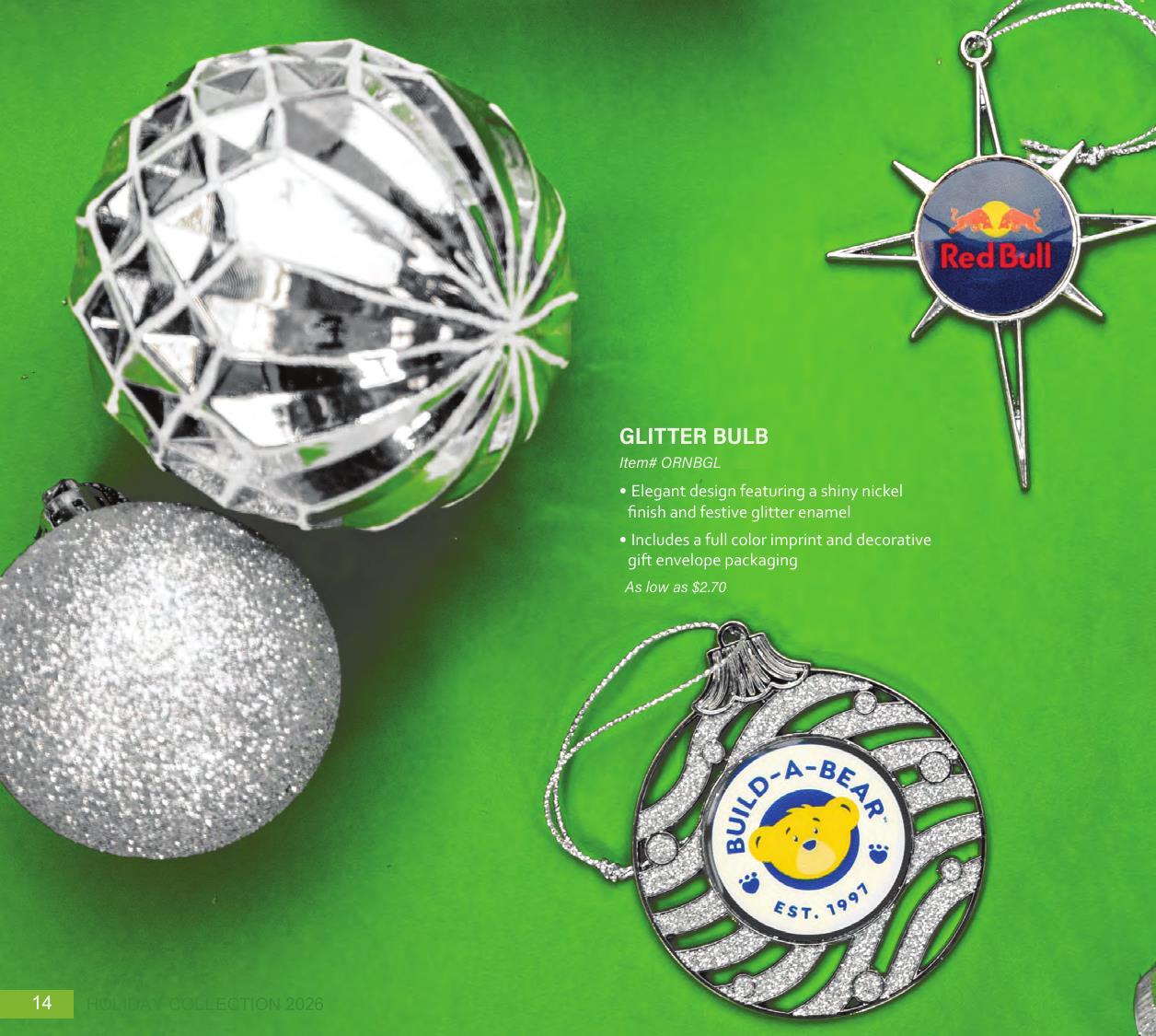 Curated for Holiday with custom ornaments, speed ornaments, and more.