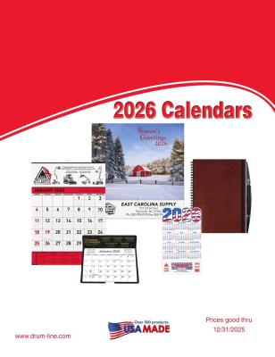 2026 Calendars &amp; Planners - USA Made