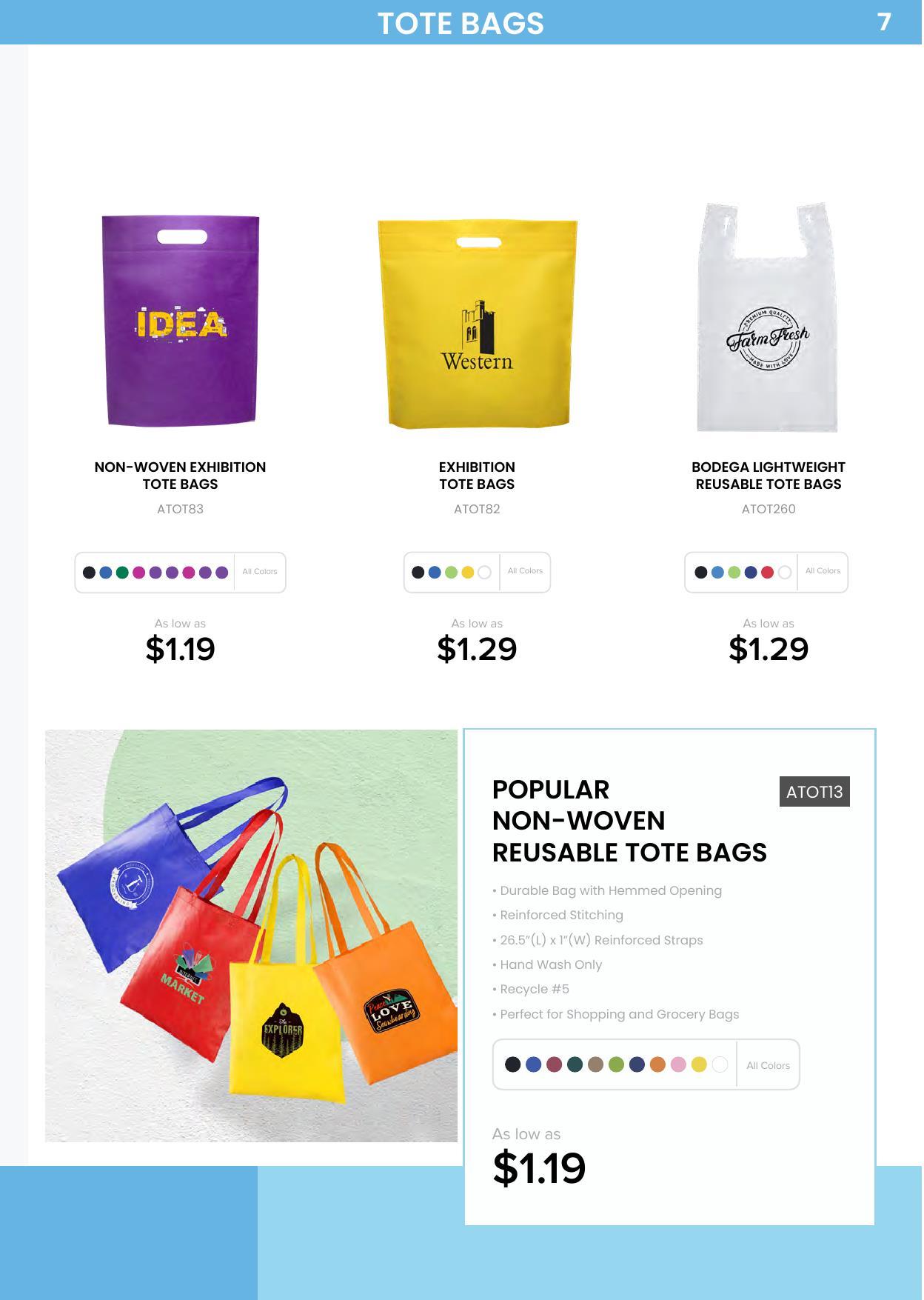 Check out our Bag Collection - We have lots of styles to choose from