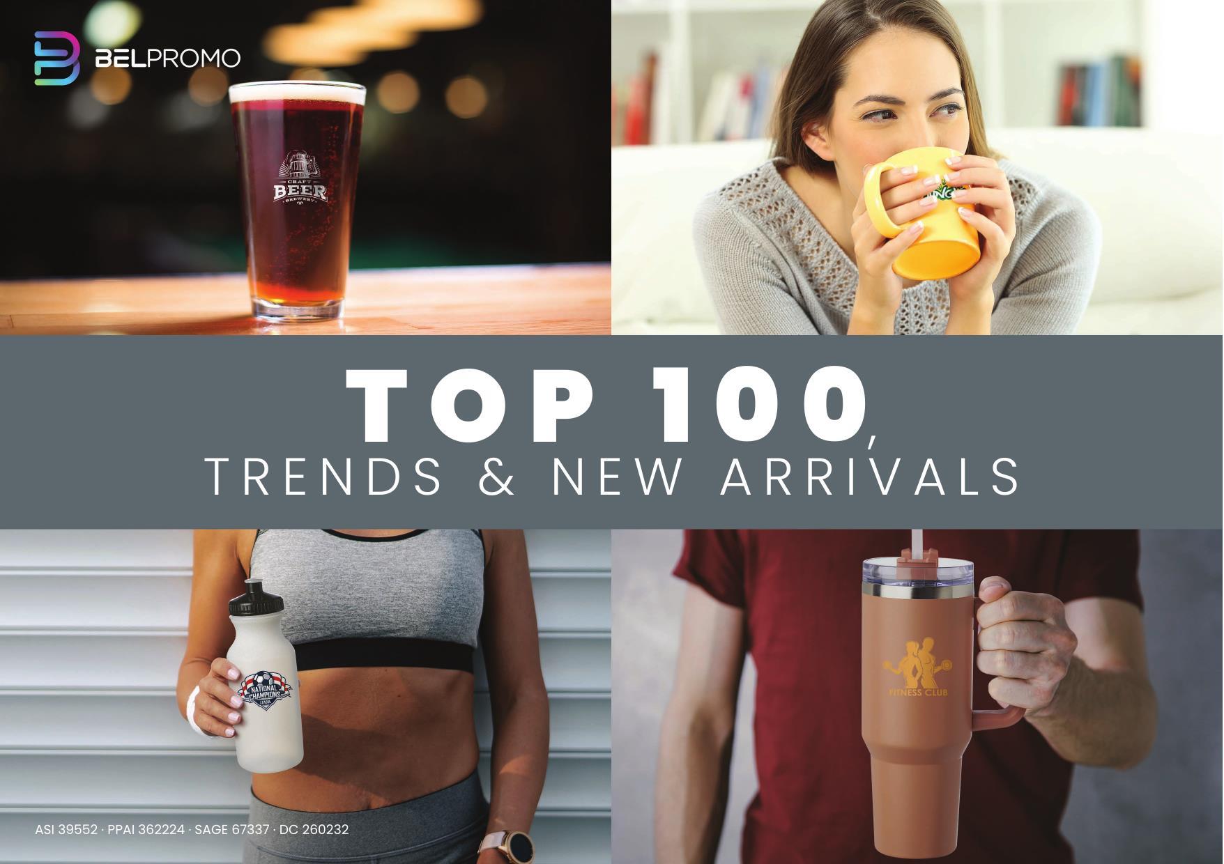 Our Top 100 Items , Trending Items and New Arrivals  in one catalog