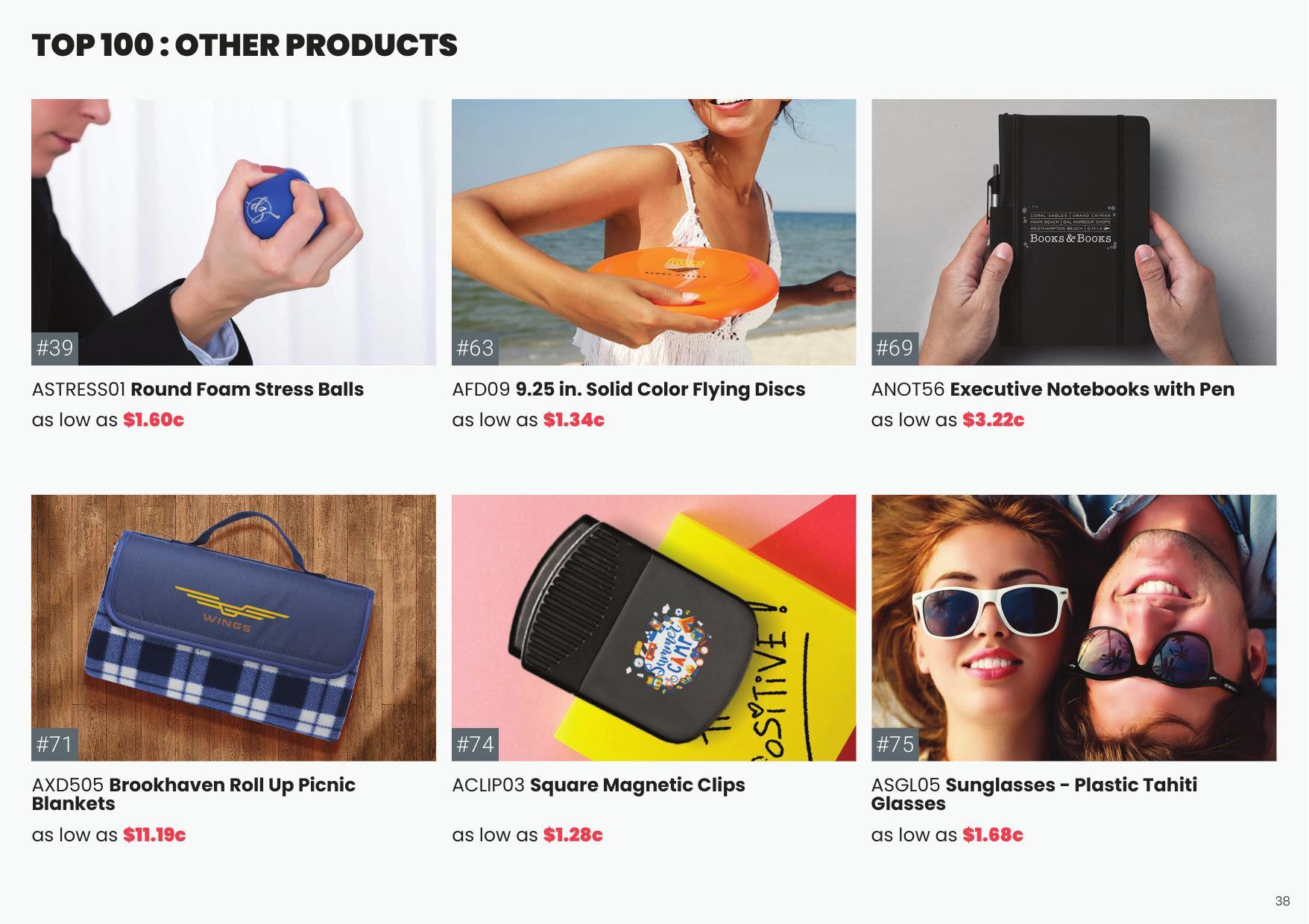 Our Top 100 Items , Trending Items and New Arrivals  in one catalog