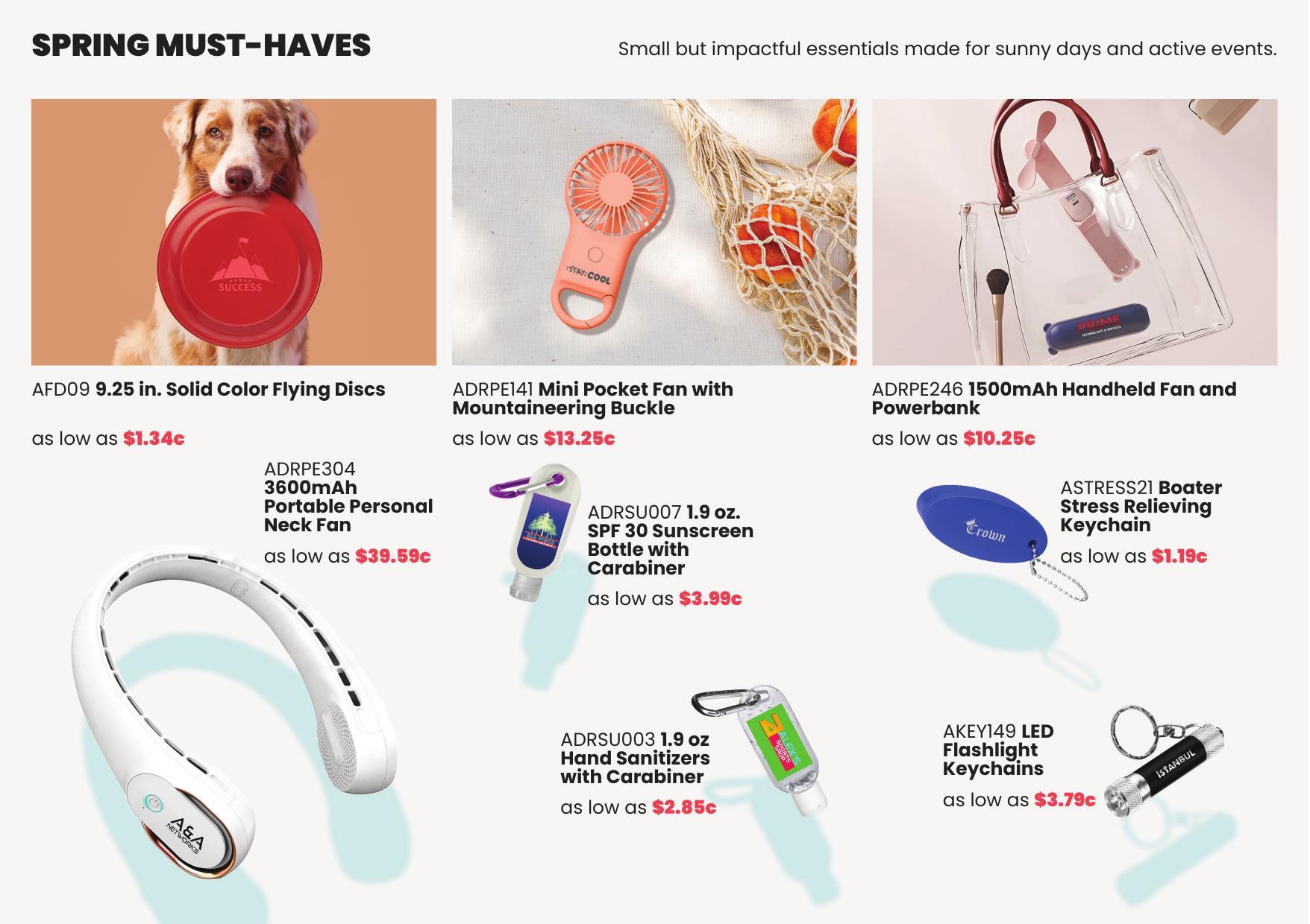 Spring Essentials Perfect for Any Spring Activities