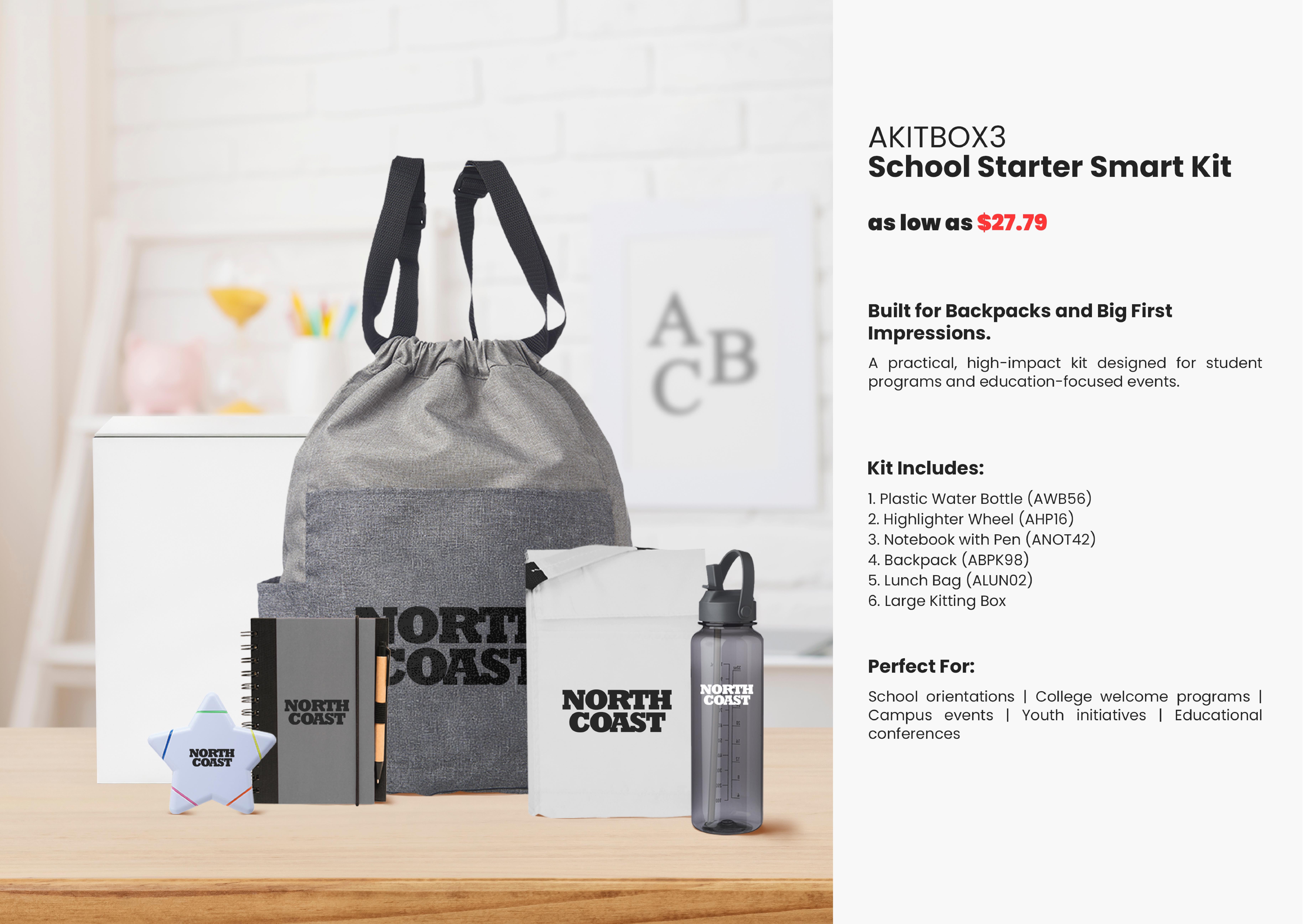 Introducing Smart Kits -  pre-built promotional kits made from our best-selling products