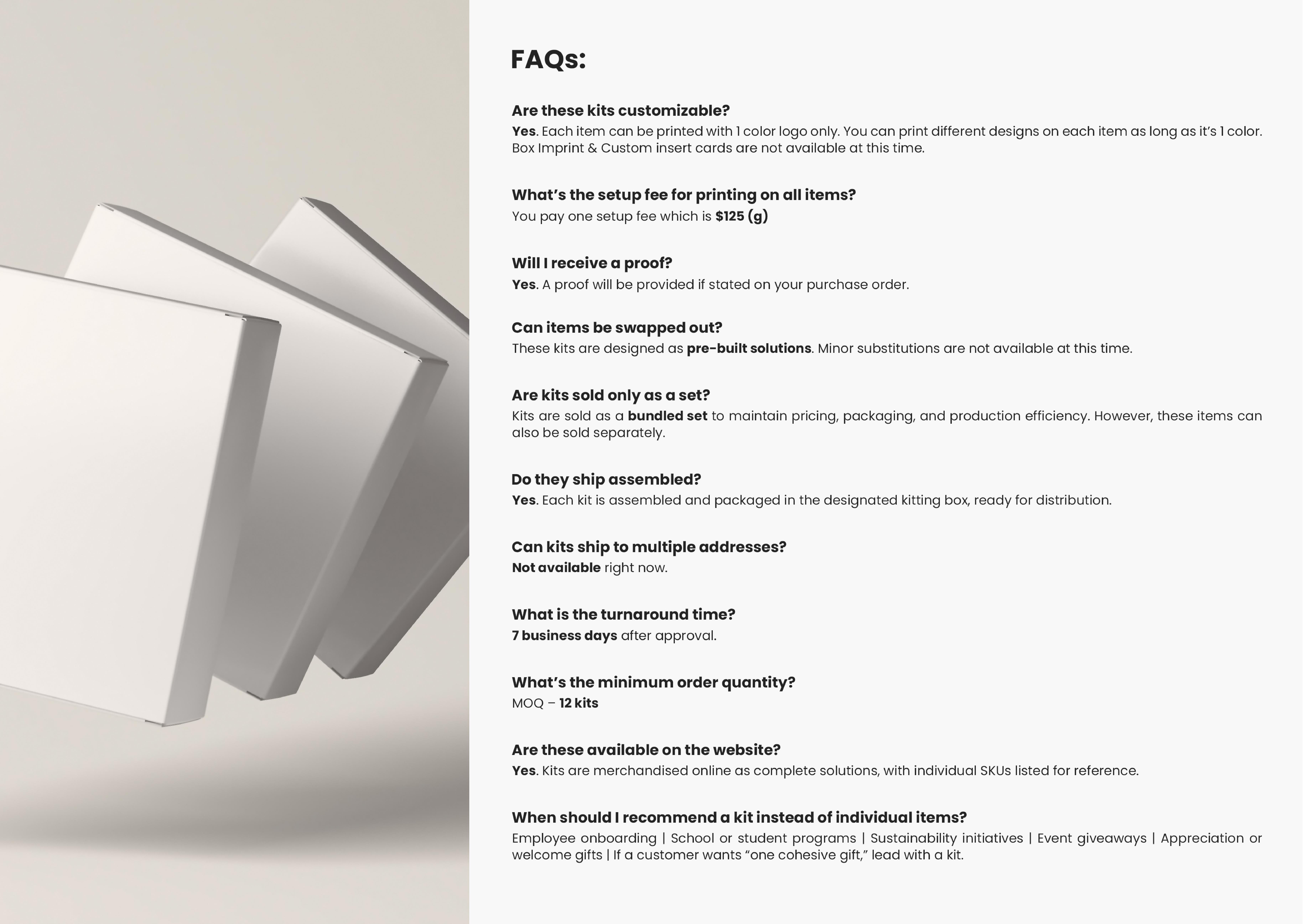 YOUR KITTING SOLUTION   STARTS HERE