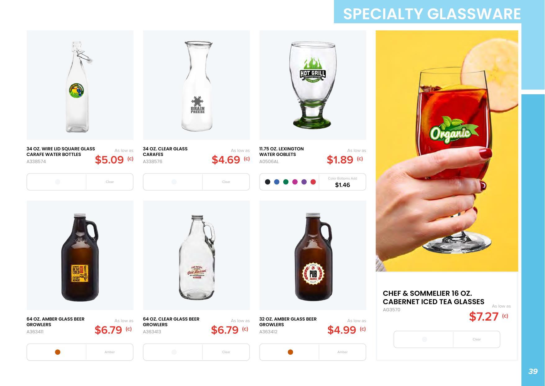 Shop our wide variety of Glassware