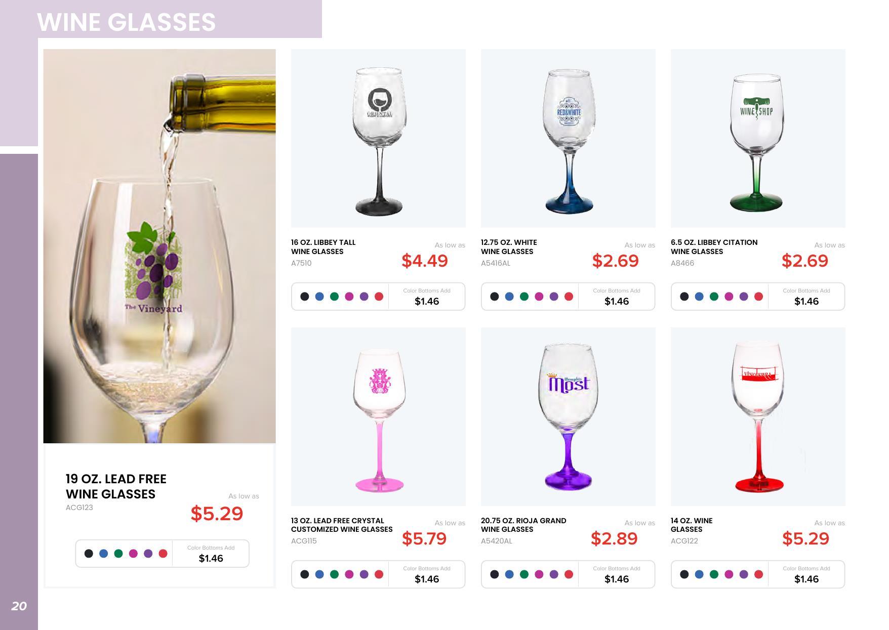 View our Glassware collection: Pint glasses, beer mugs, wine glasses &amp; more