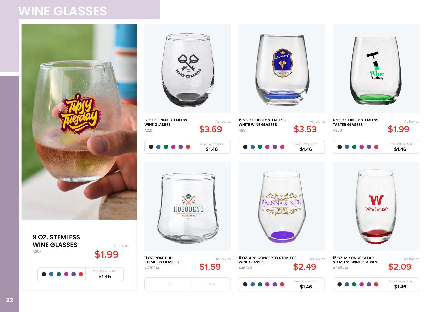 View our Glassware collection: Pint glasses, beer mugs, wine glasses &amp; more