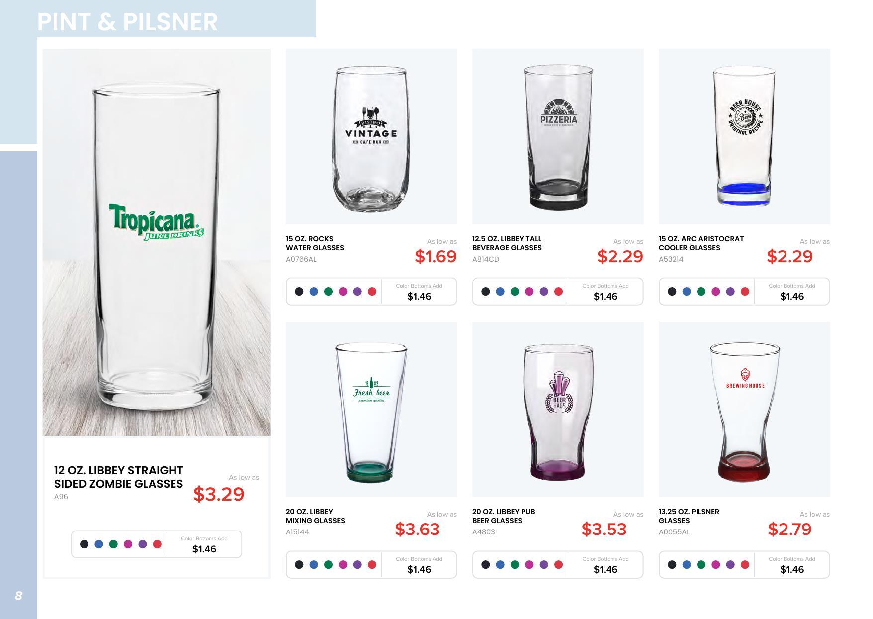 View our Glassware collection: Pint glasses, beer mugs, wine glasses &amp; more