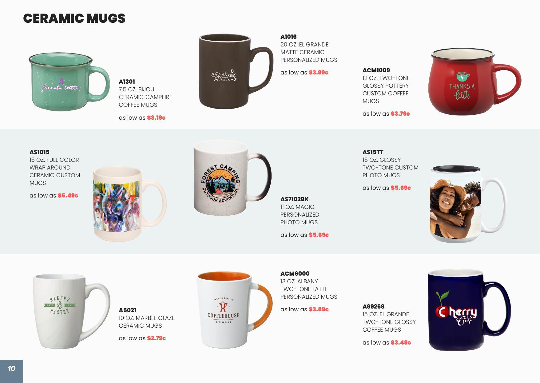 View Our Drinkware Collection