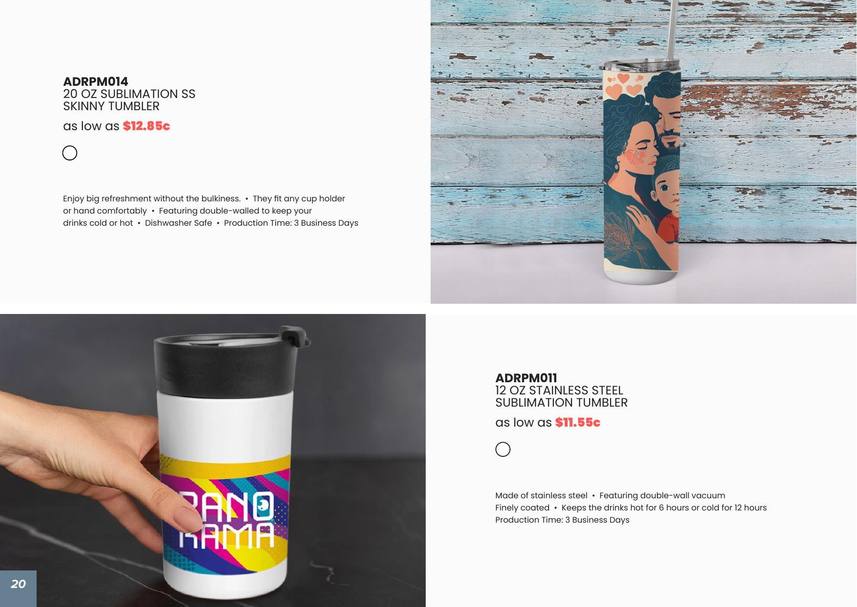 View Our Drinkware Collection