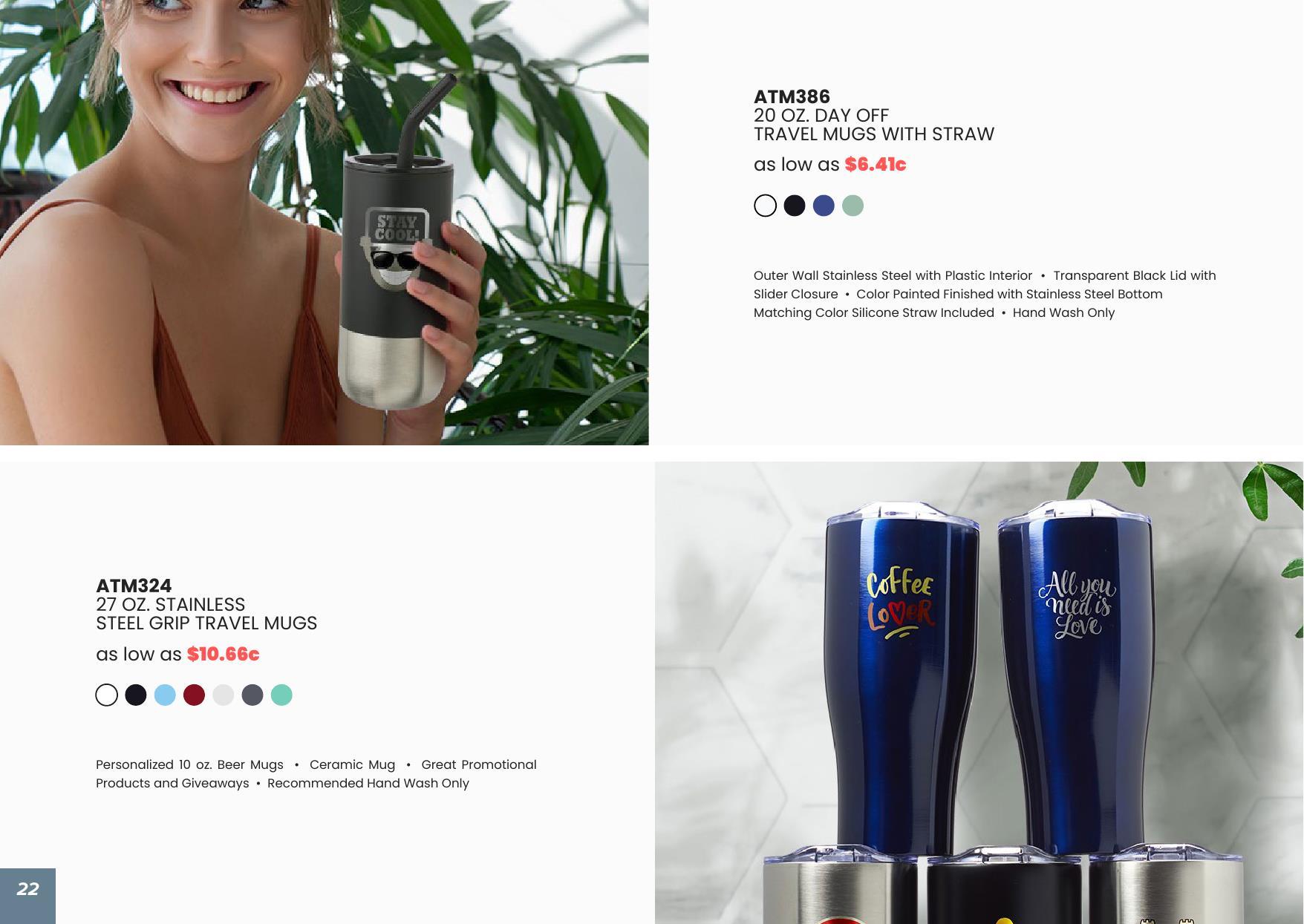 View Our Drinkware Collection