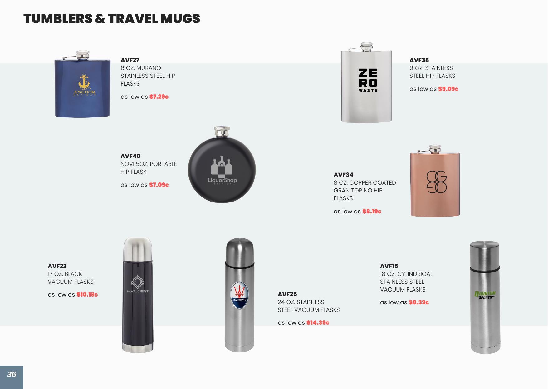 View Our Drinkware Collection