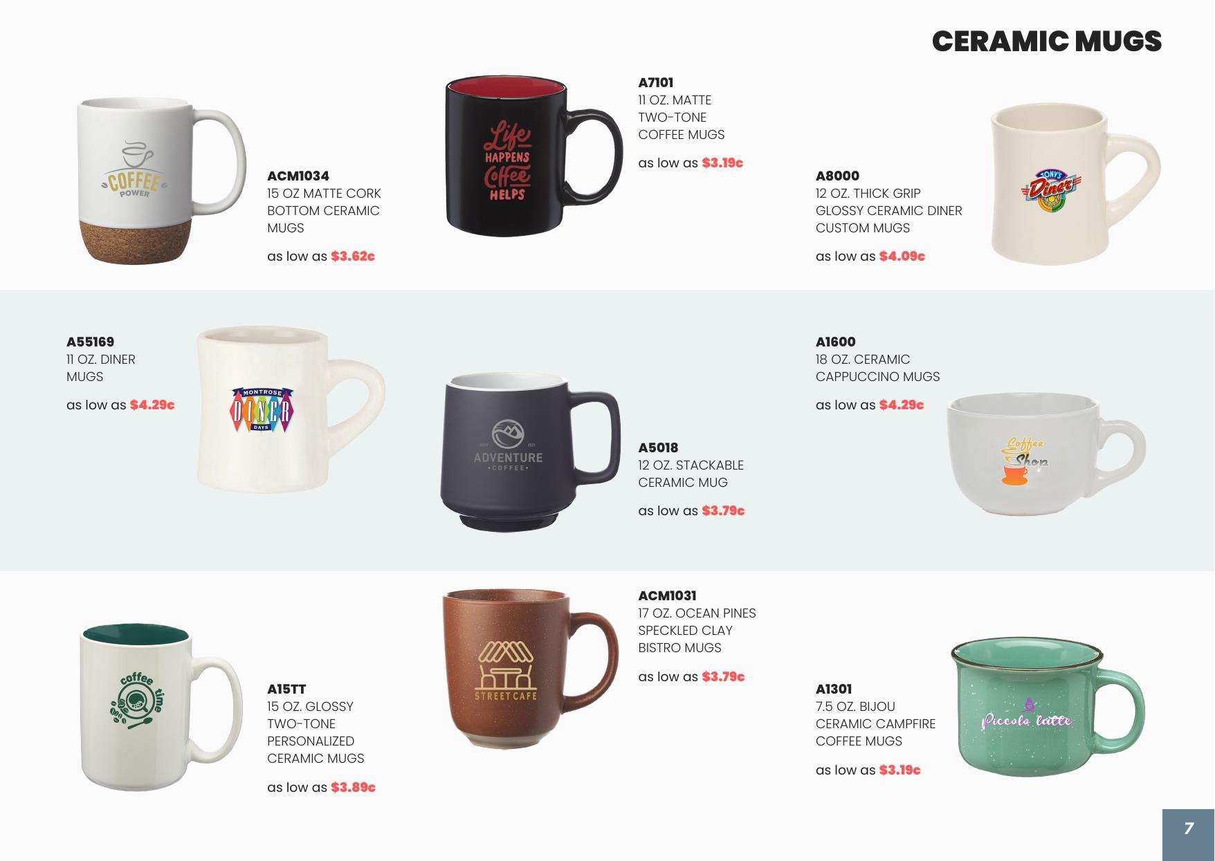 View Our Drinkware Collection