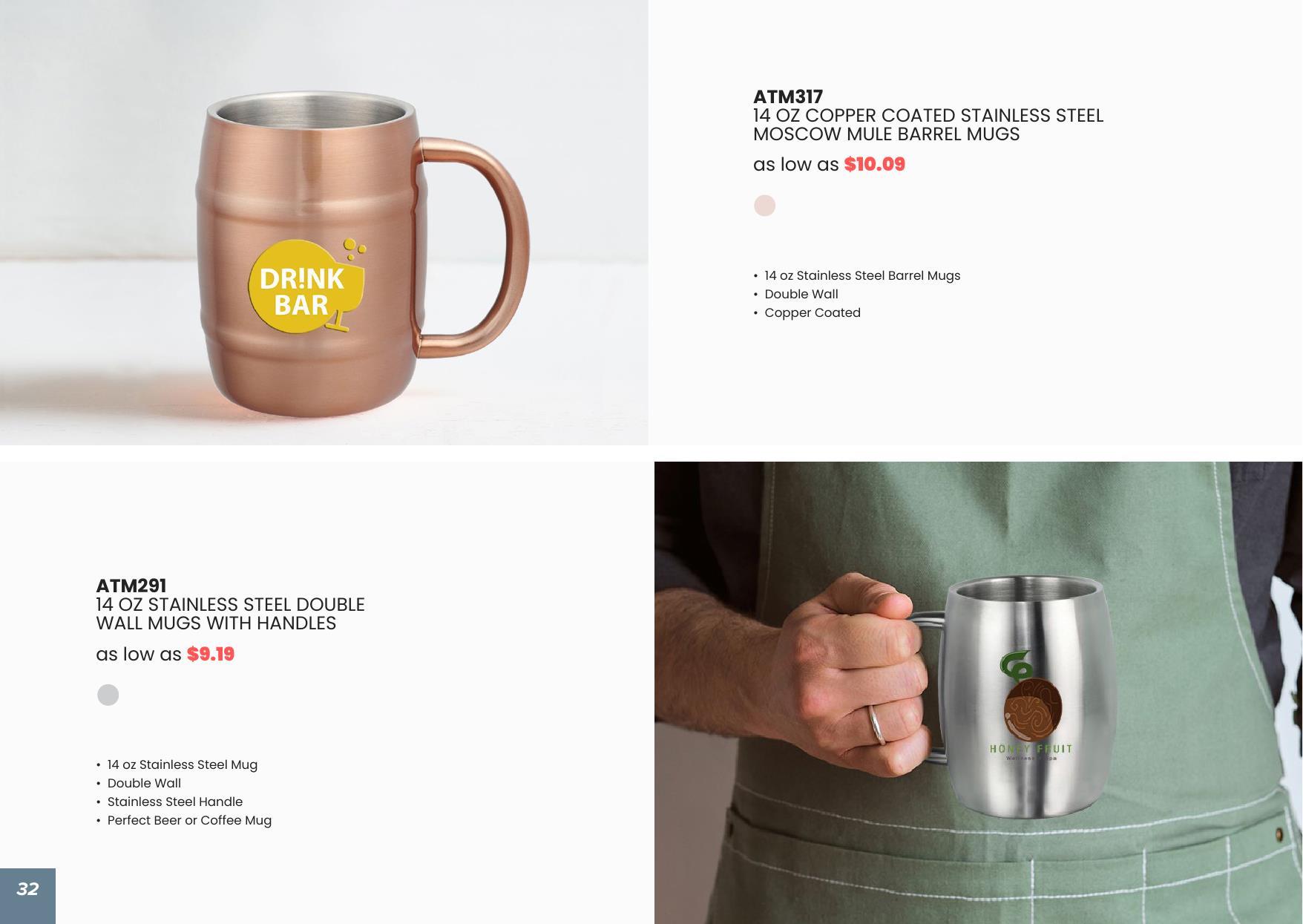 SHOP OUR WIDE COLLECTION OF DRINKWARE