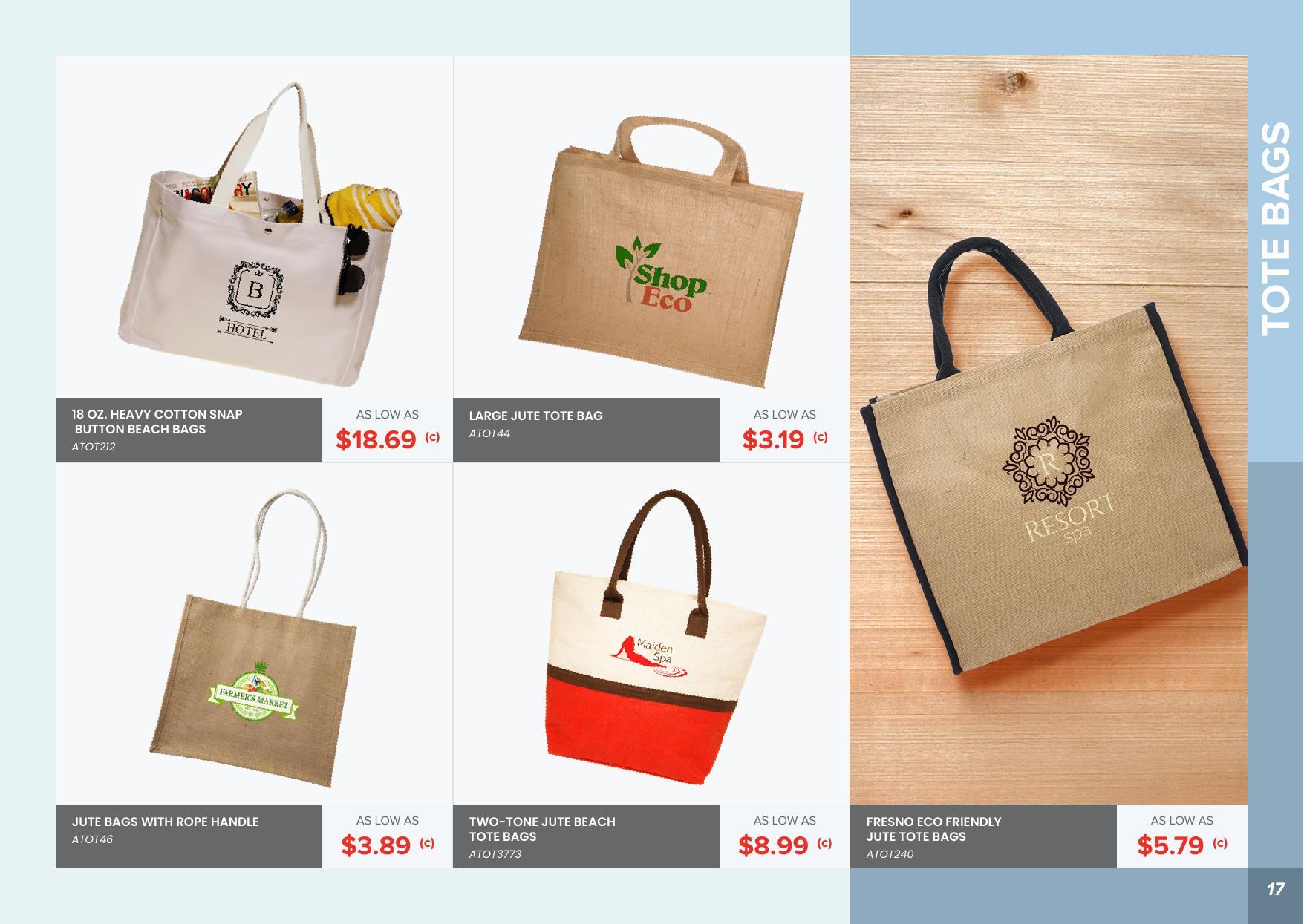 Check out our Bag Collection - We have lots of styles to choose from
