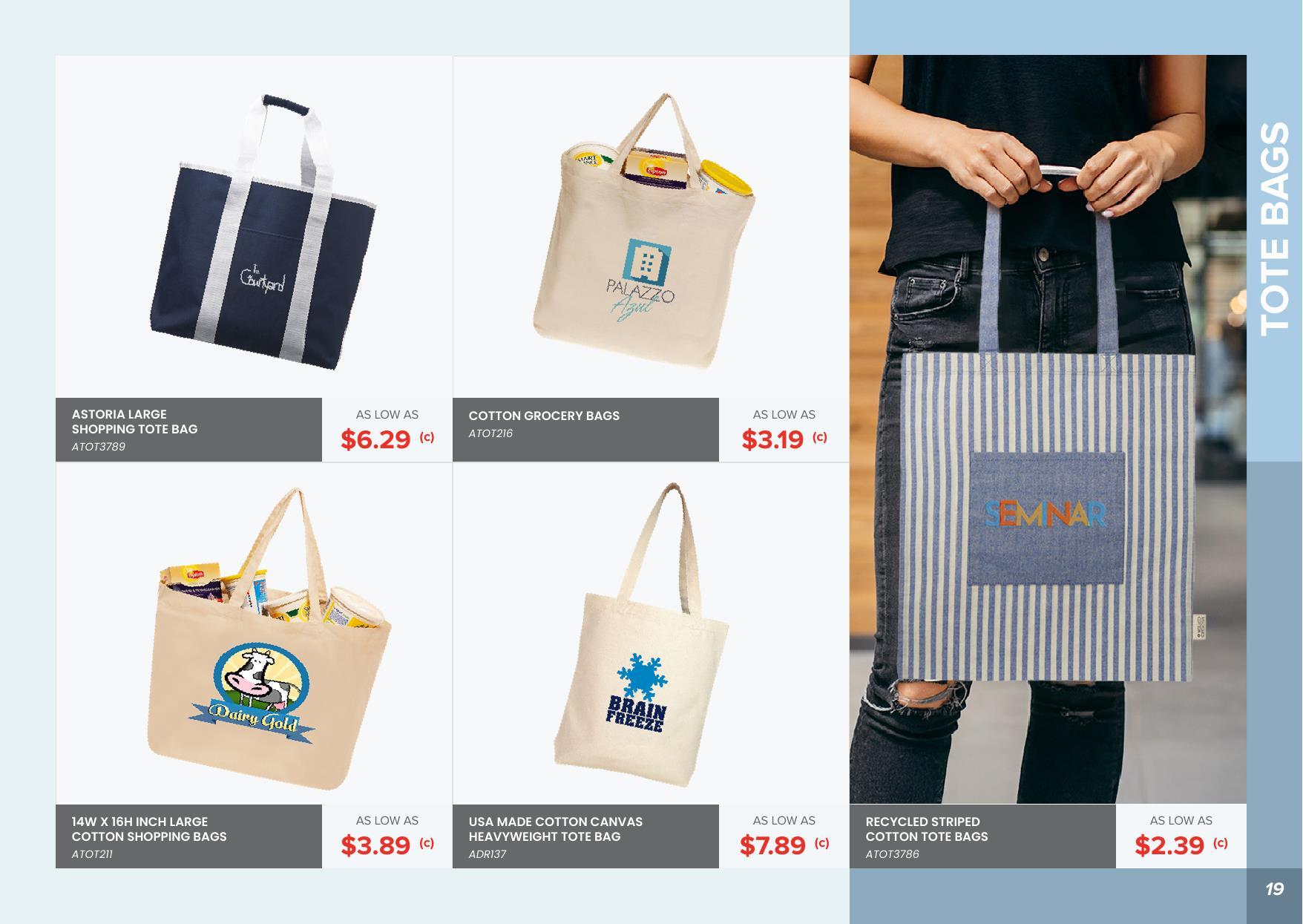 Check out our Bag Collection - We have lots of styles to choose from