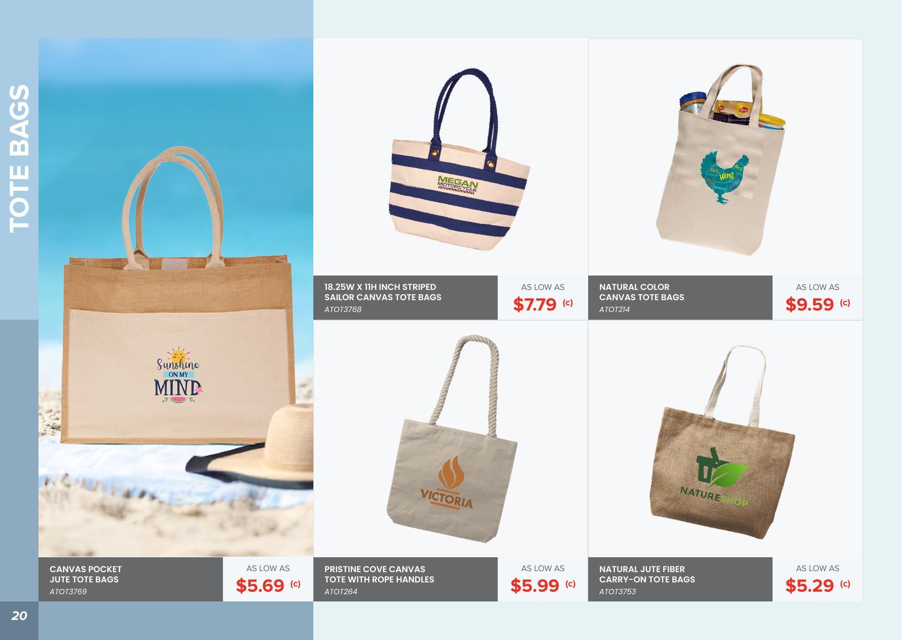 Check out our Bag Collection - We have lots of styles to choose from