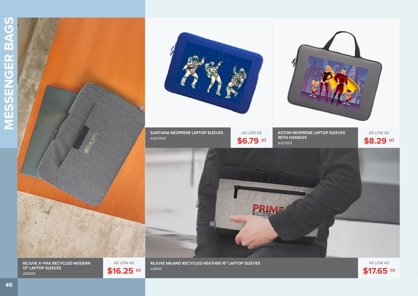 Check out our Bag Collection - We have lots of styles to choose from