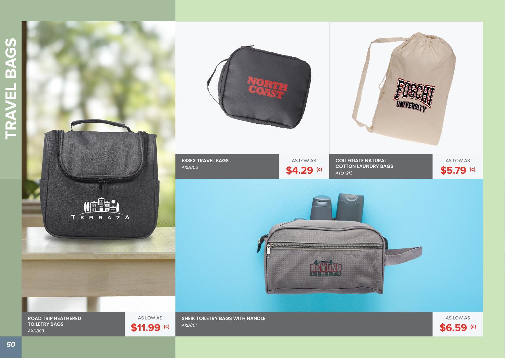 Check out our Bag Collection - We have lots of styles to choose from