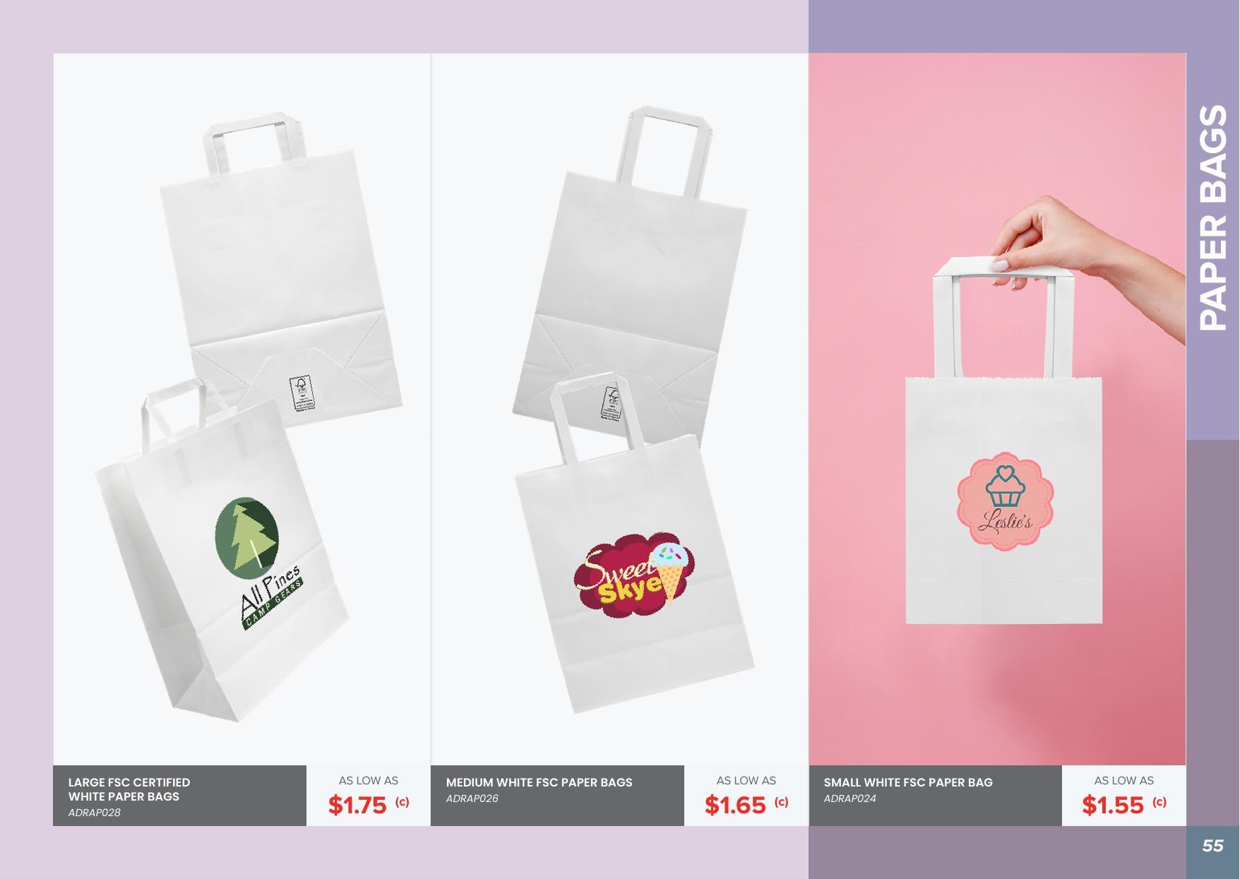Check out our Bag Collection - We have lots of styles to choose from
