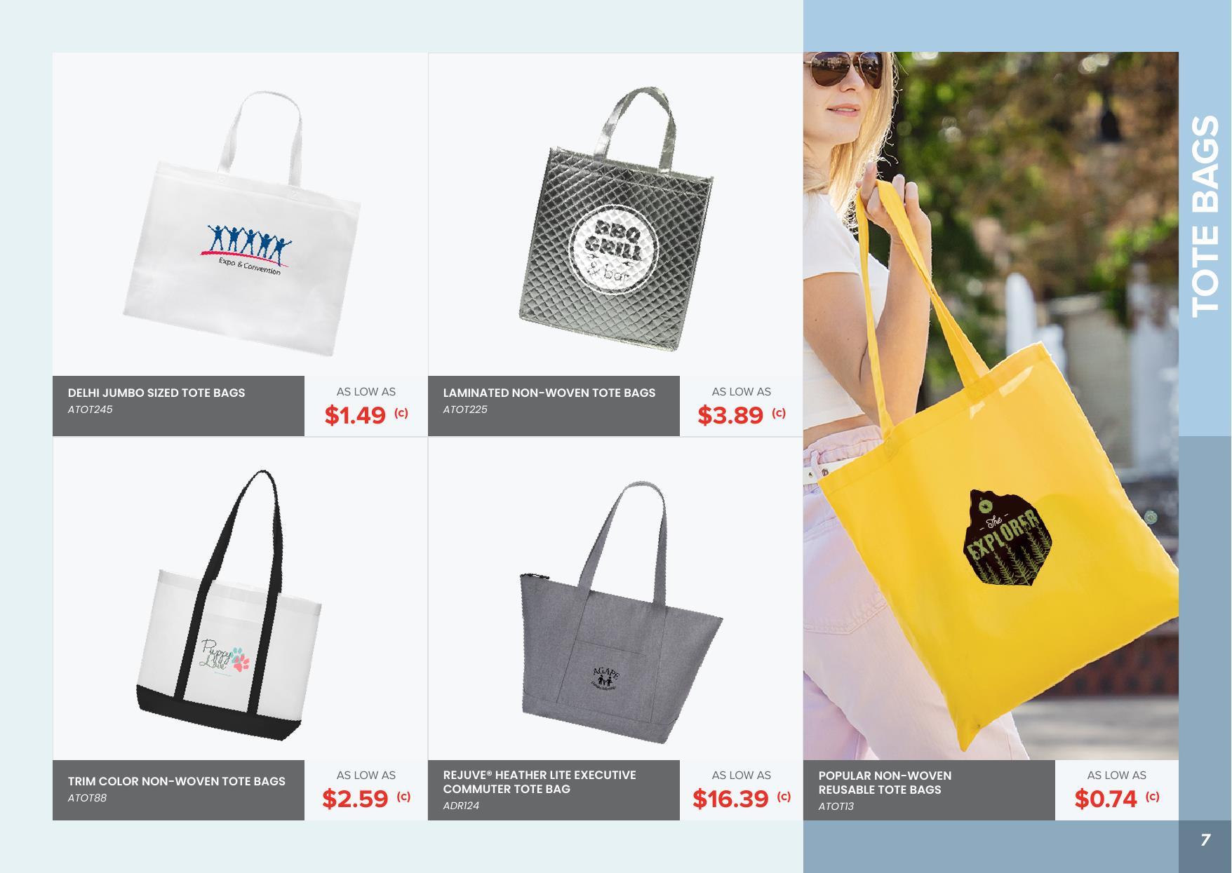 Check out our Bag Collection - We have lots of styles to choose from