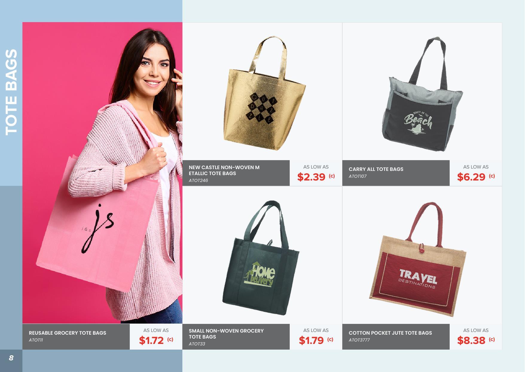 Check out our Bag Collection - We have lots of styles to choose from