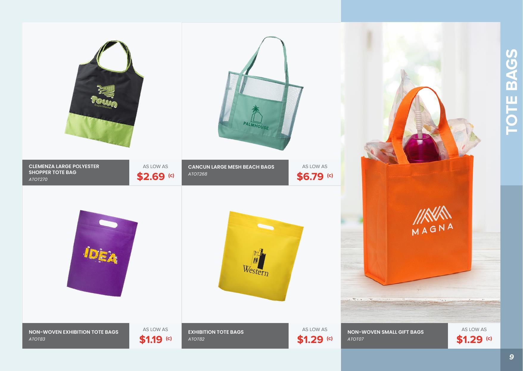 Check out our Bag Collection - We have lots of styles to choose from