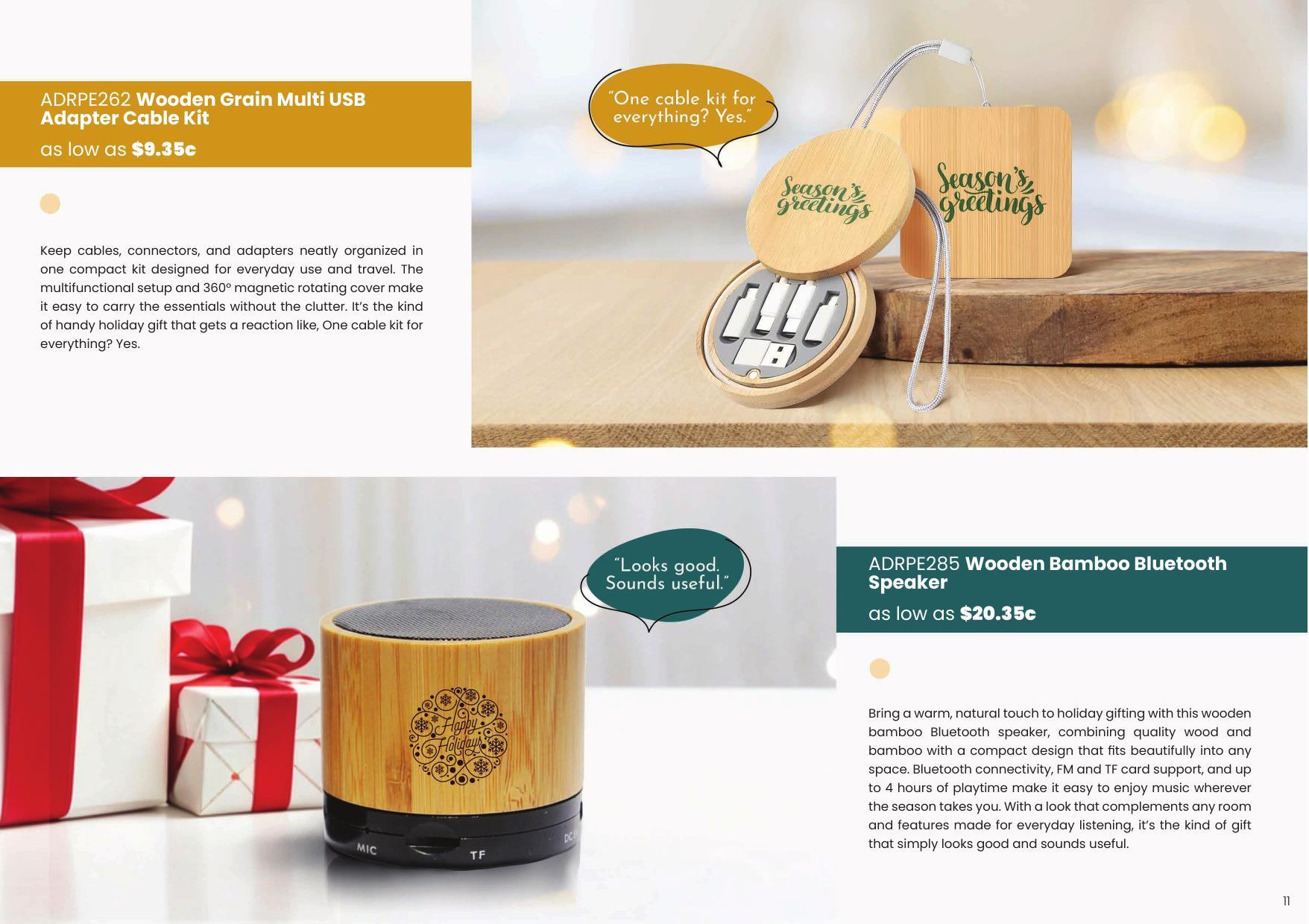 Holiday gifts made to be given, enjoyed, remembered—and get a reaction.