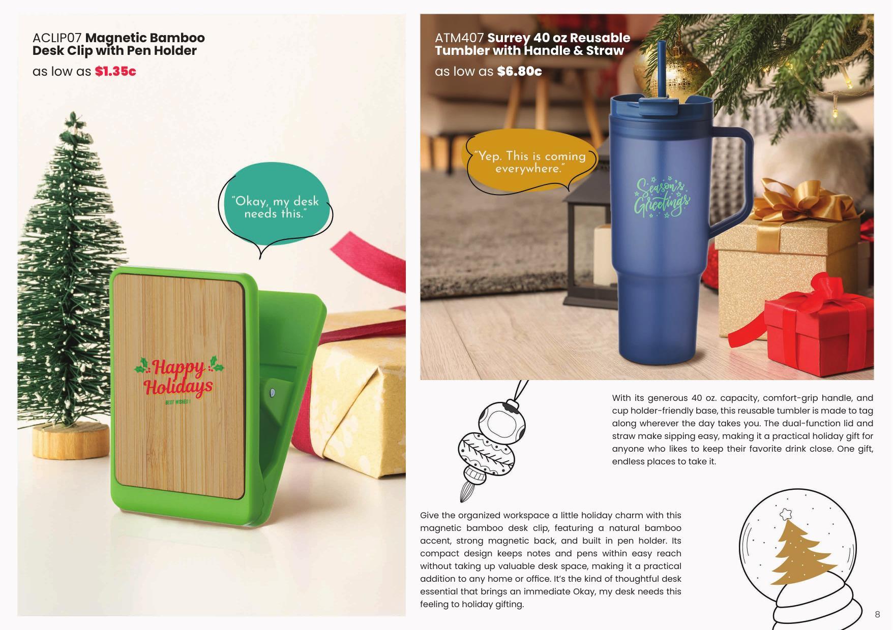 Holiday gifts made to be given, enjoyed, remembered—and get a reaction.