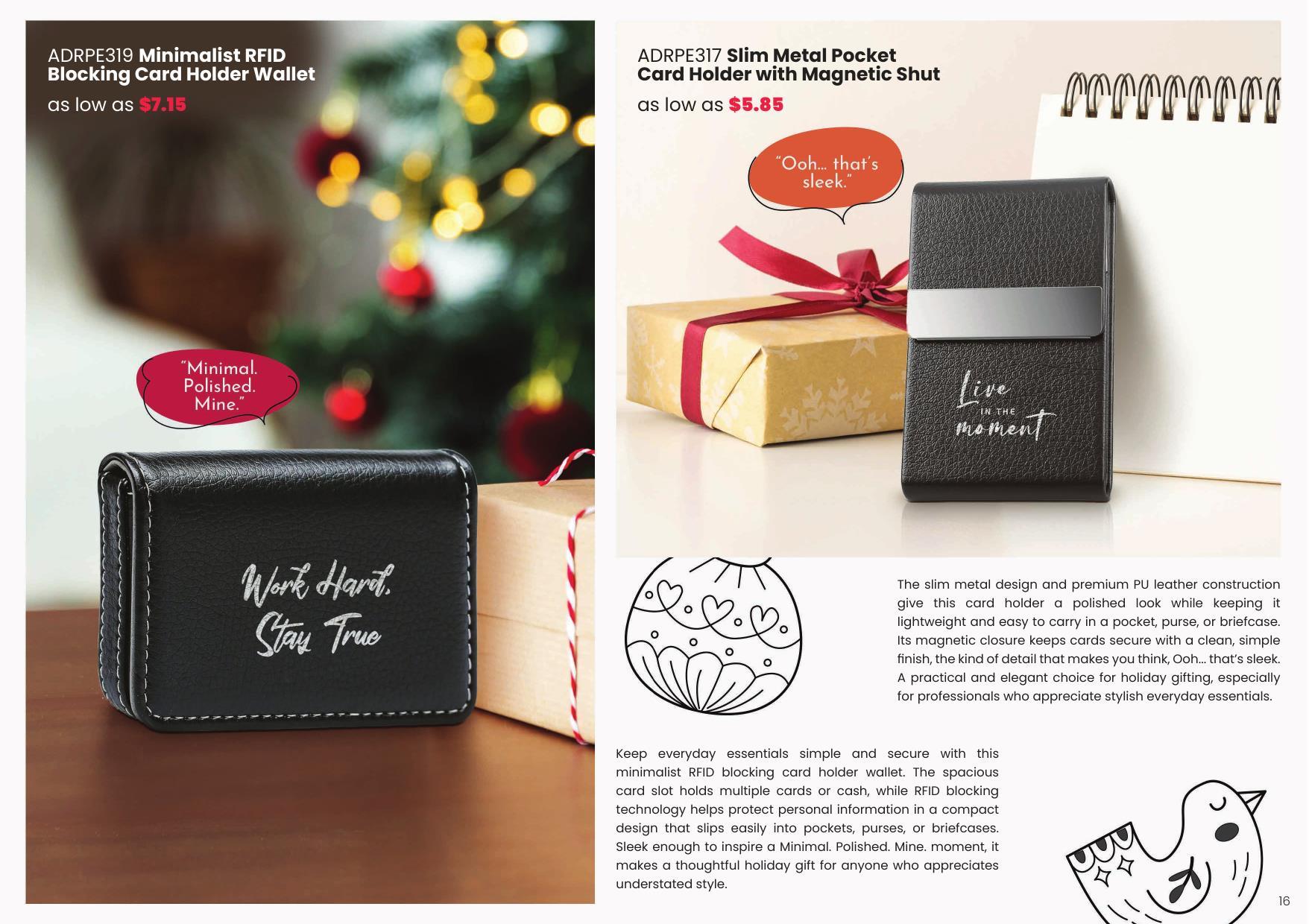 Gifts that get a reaction - check out our Holiday Catalog
