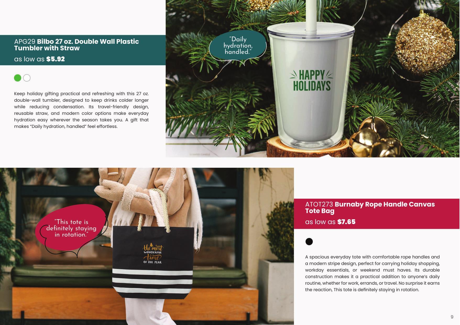 Gifts that get a reaction - check out our Holiday Catalog