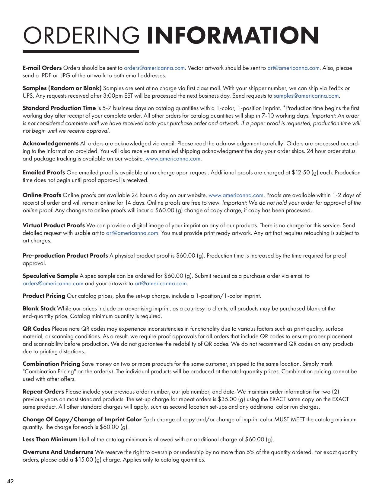 Americanna 2026 Catalog