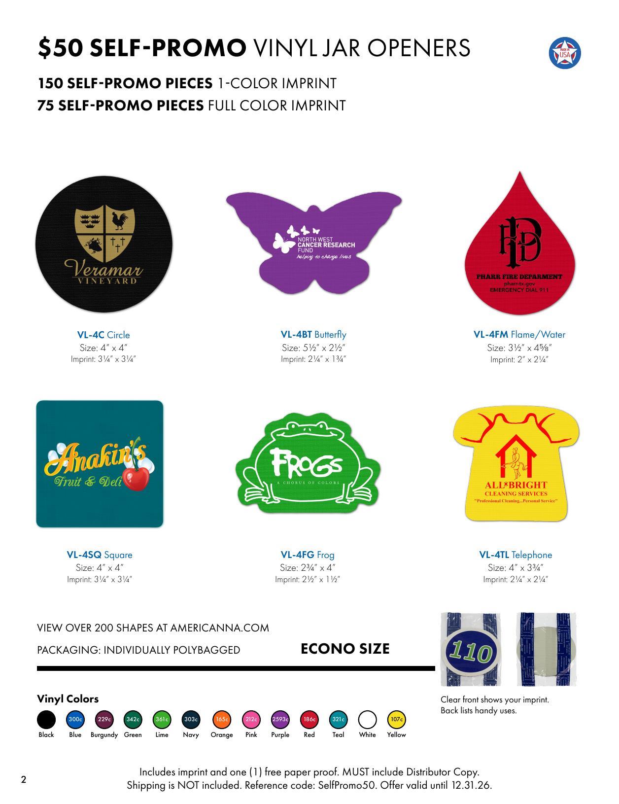 Americanna 2026 Self-Promo Catalog