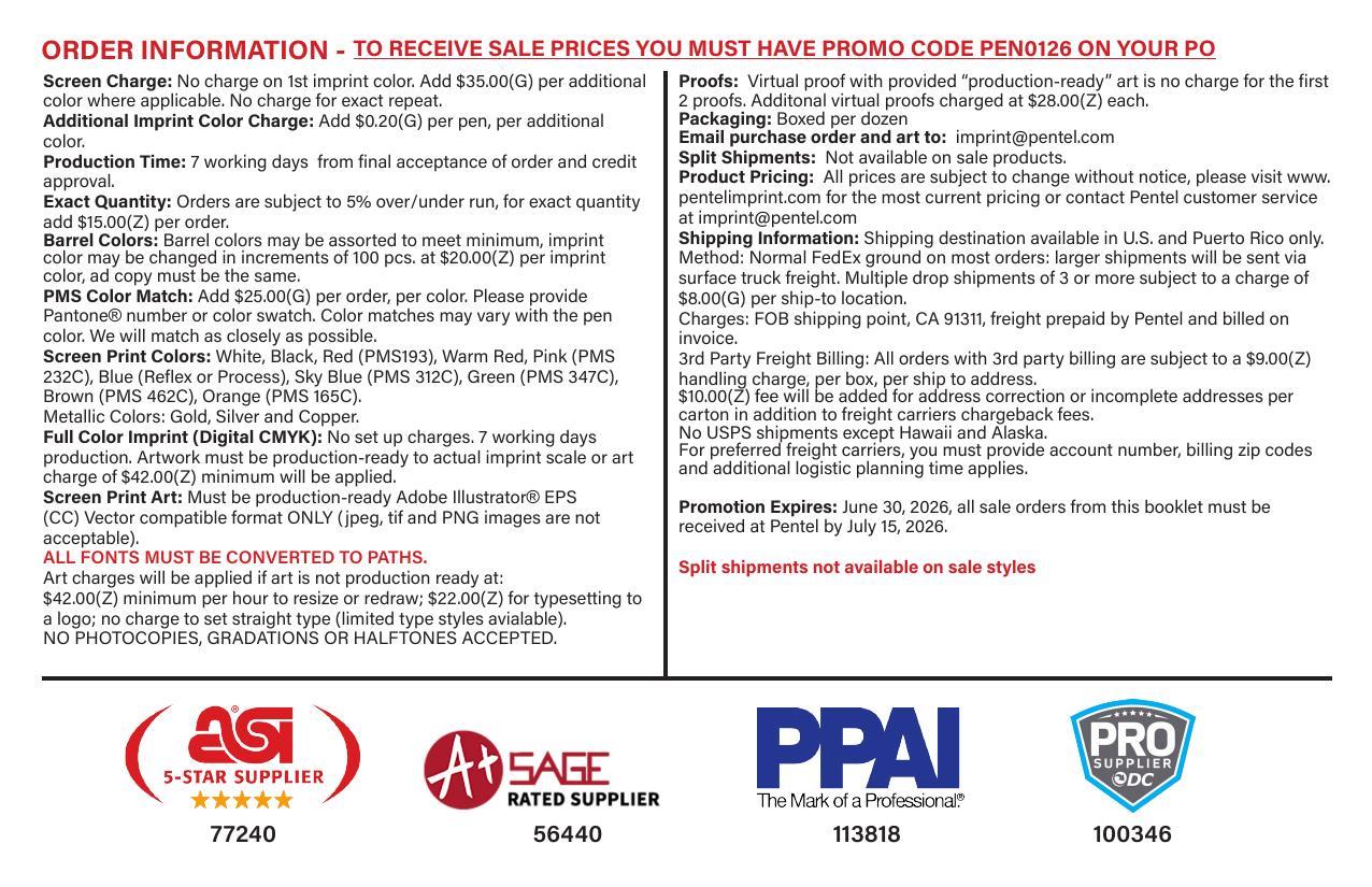 2026 January - June Sale Book