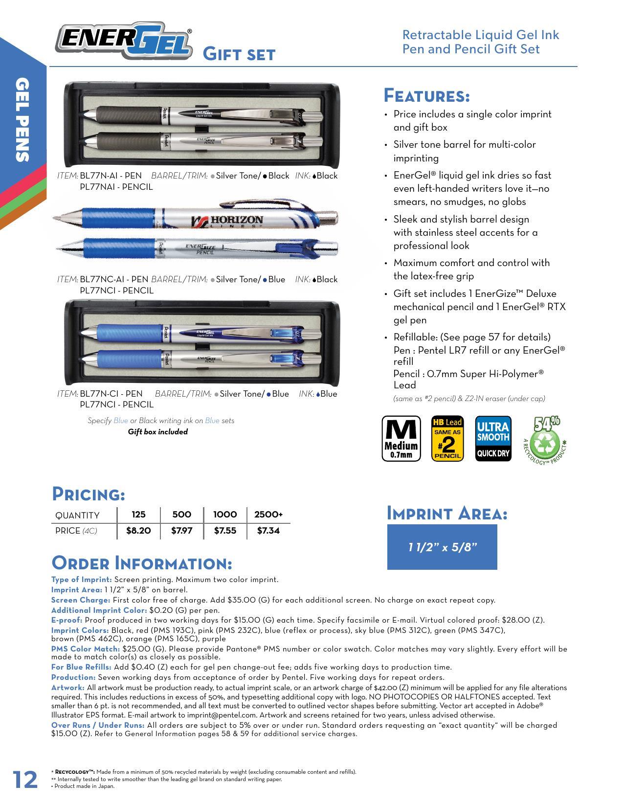 2026 Pentel Full Line Catalog