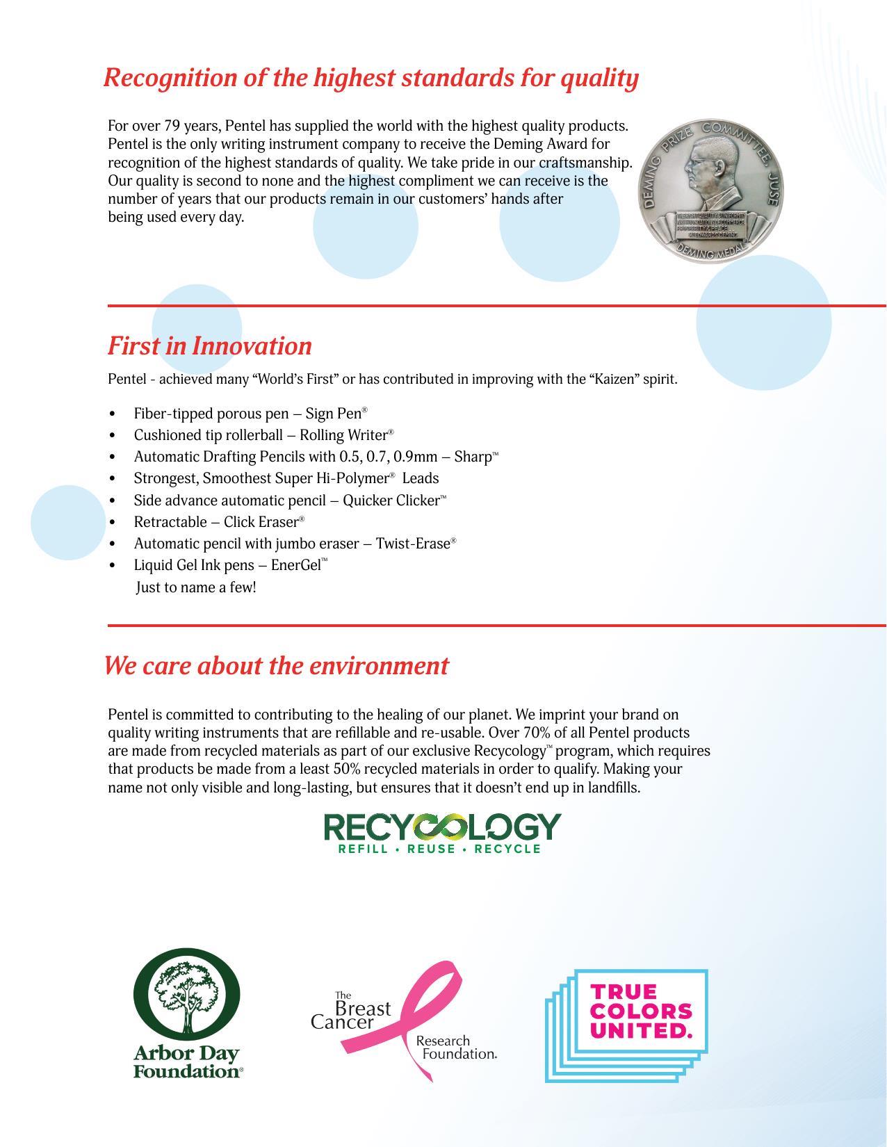 2026 Pentel Full Line Catalog