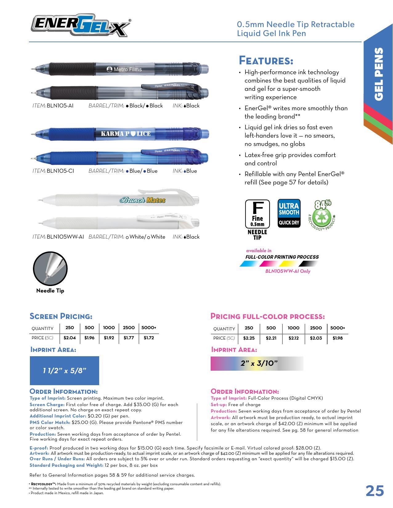 2026 Pentel Full Line Catalog