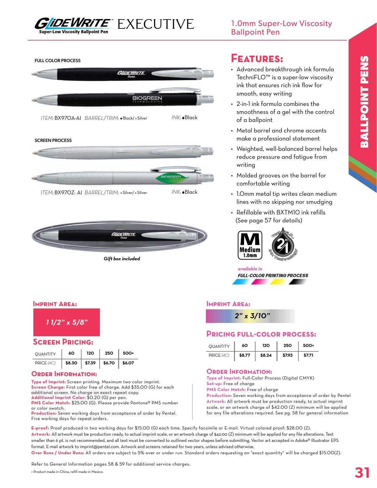 2026 Pentel Full Line Catalog