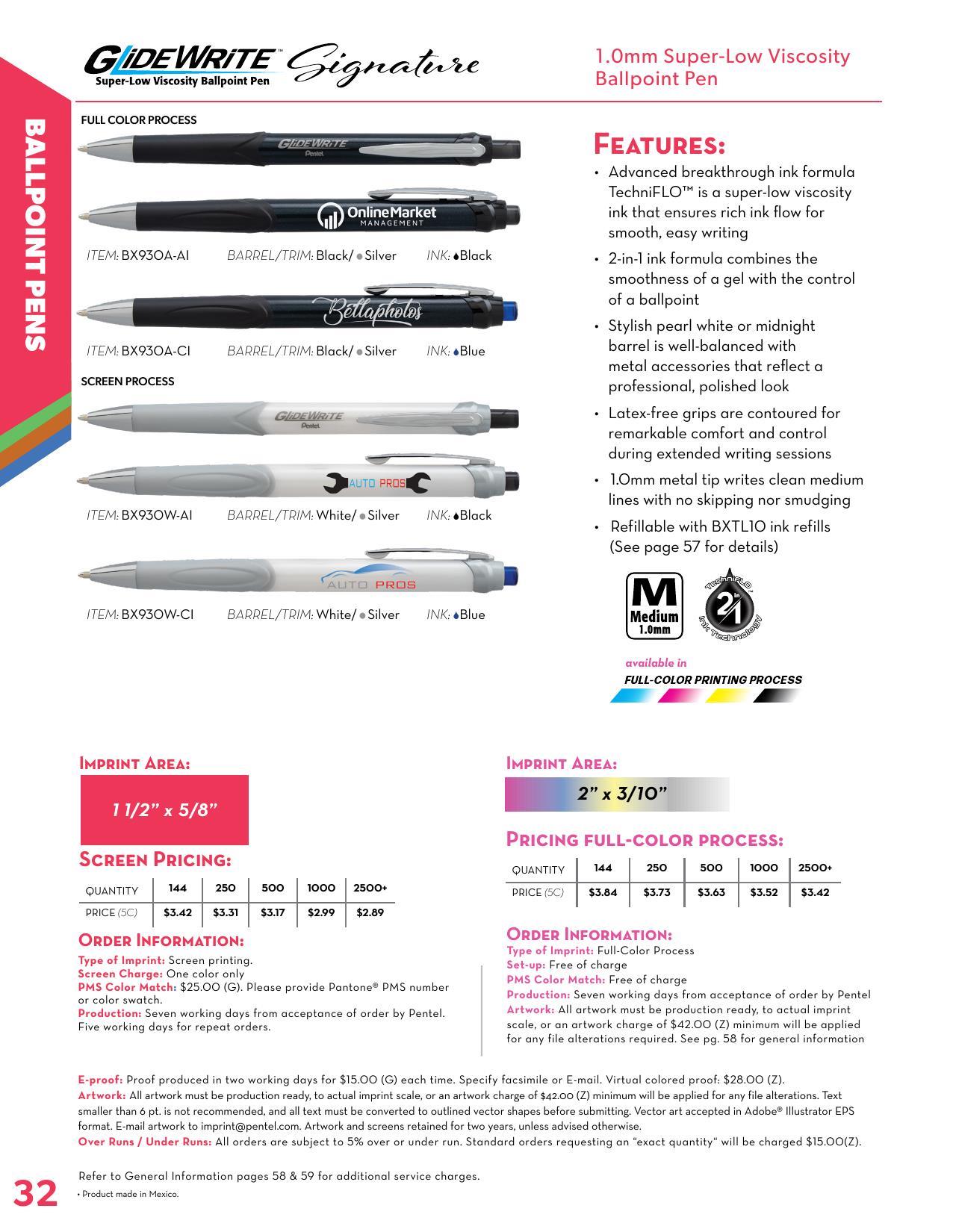 2026 Pentel Full Line Catalog