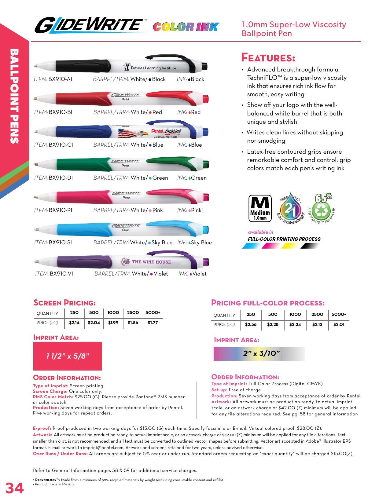 2026 Pentel Full Line Catalog