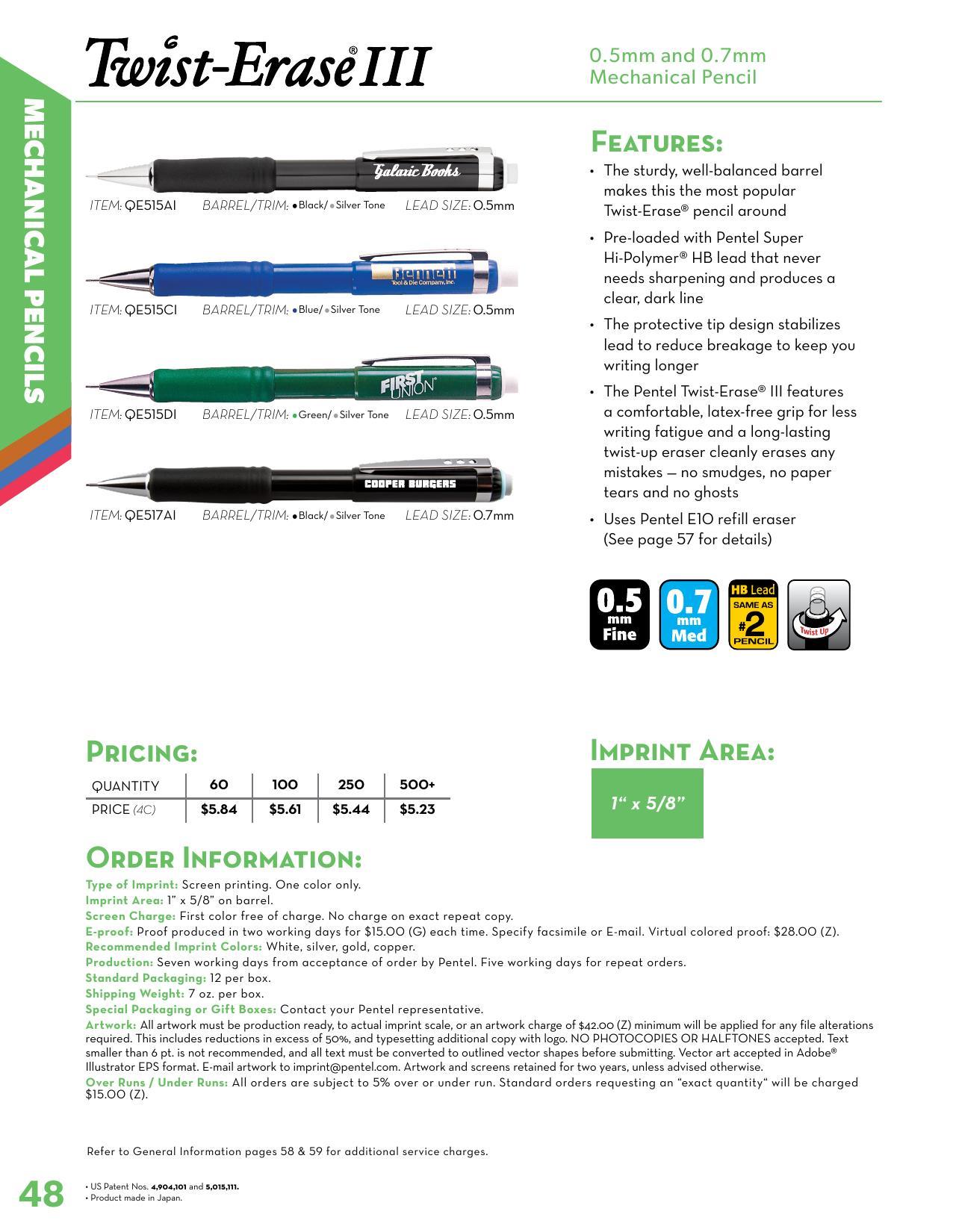 2026 Pentel Full Line Catalog