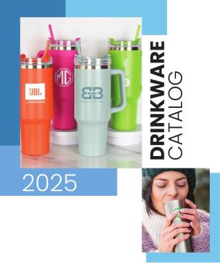 Client-Friendly collection of the most popular tumblers, bottles, mugs and drinkware accessories